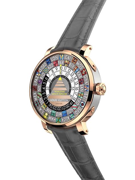 escale time zone watch replica|Louis Vuitton Escale Minute Repeater Worldtime Hands.